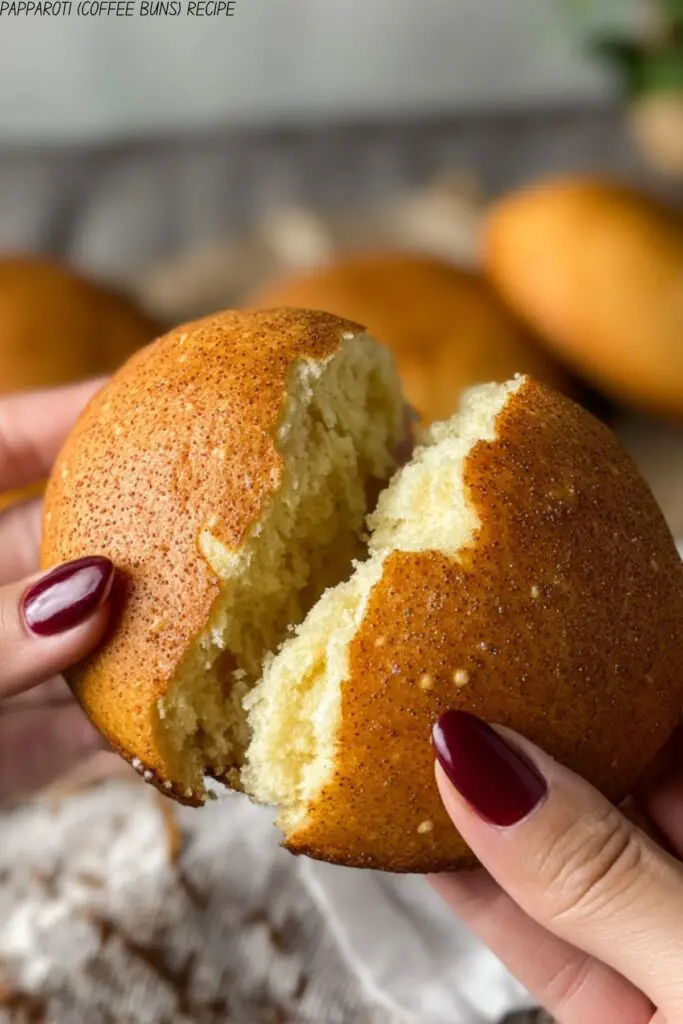 PAPPAROTI (COFFEE BUNS) RECIPE
