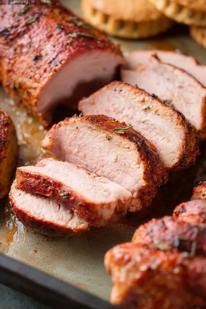 Quick Smoked Pork Tenderloin