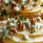 Pear and Gorgonzola Flatbread Recipe | Elegant Dinner Idea