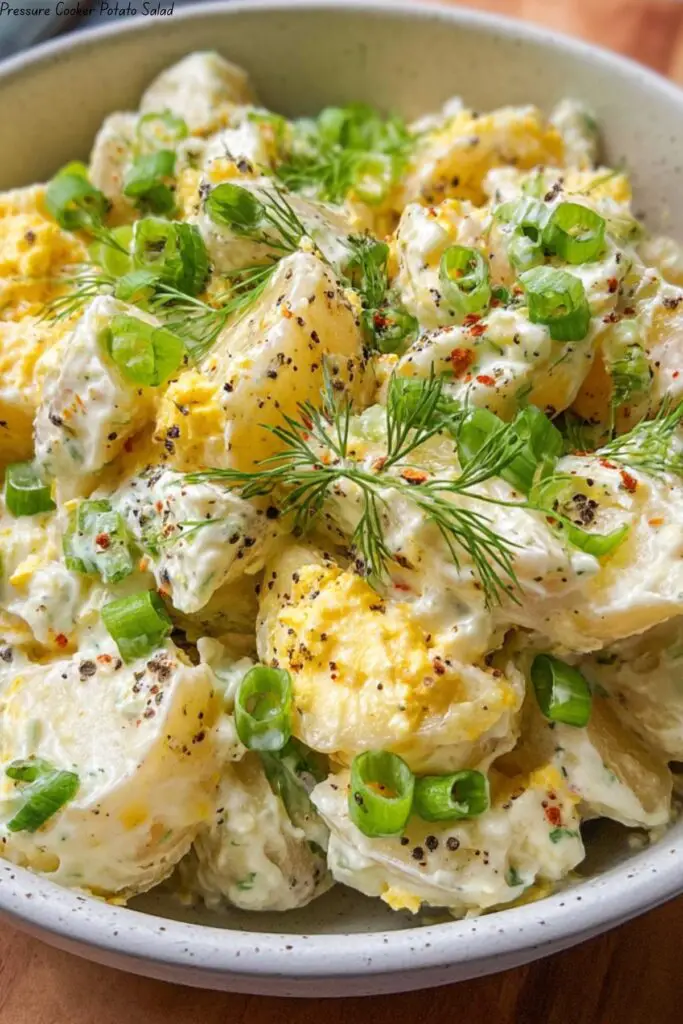 Pressure Cooker Potato Salad