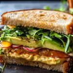 Havarti Avocado Sandwich with Spicy Mayo