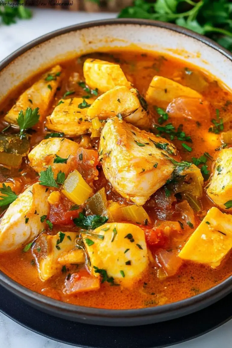 Portuguese Fish Stew (Caldeirada)