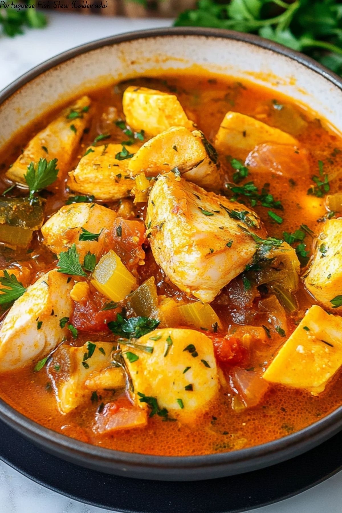 Portuguese Fish Stew (Caldeirada)