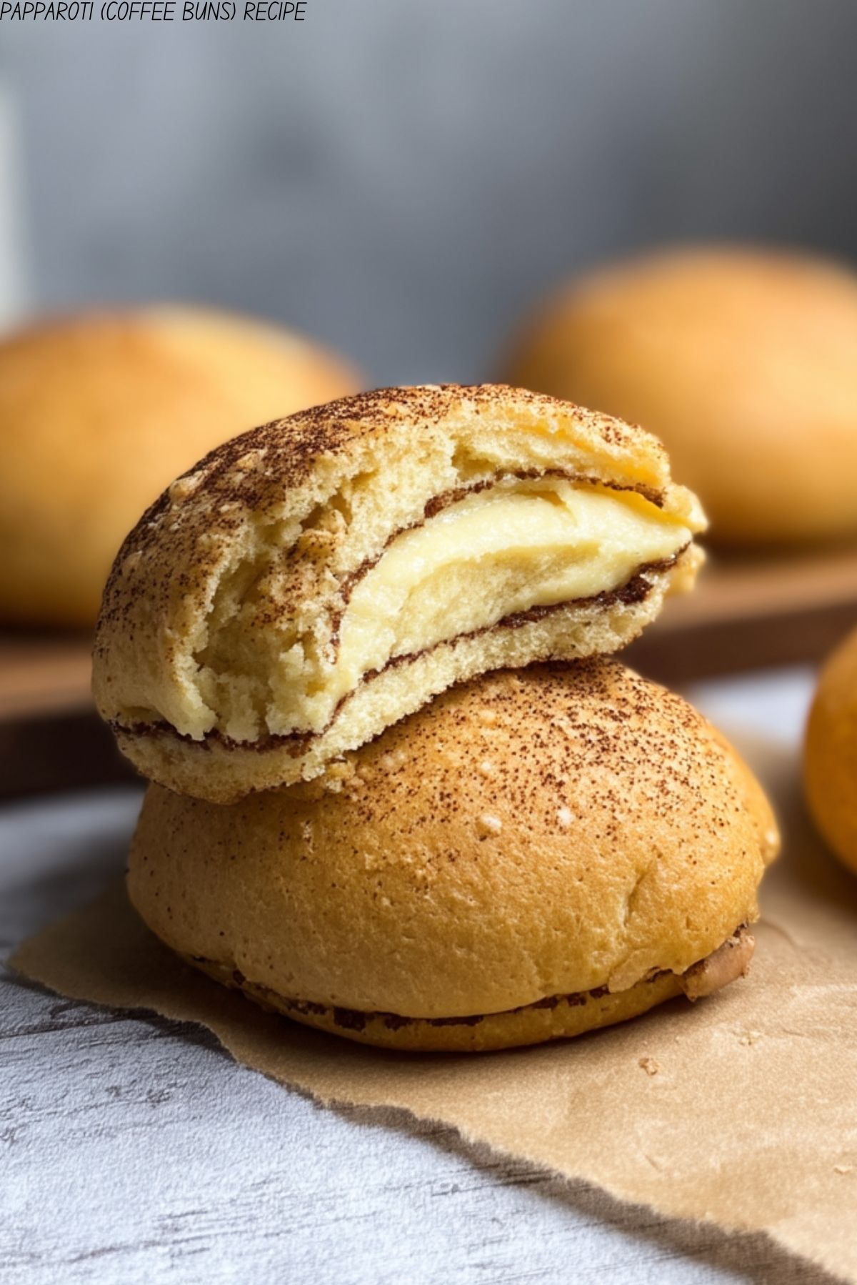 PAPPAROTI (COFFEE BUNS) RECIPE
