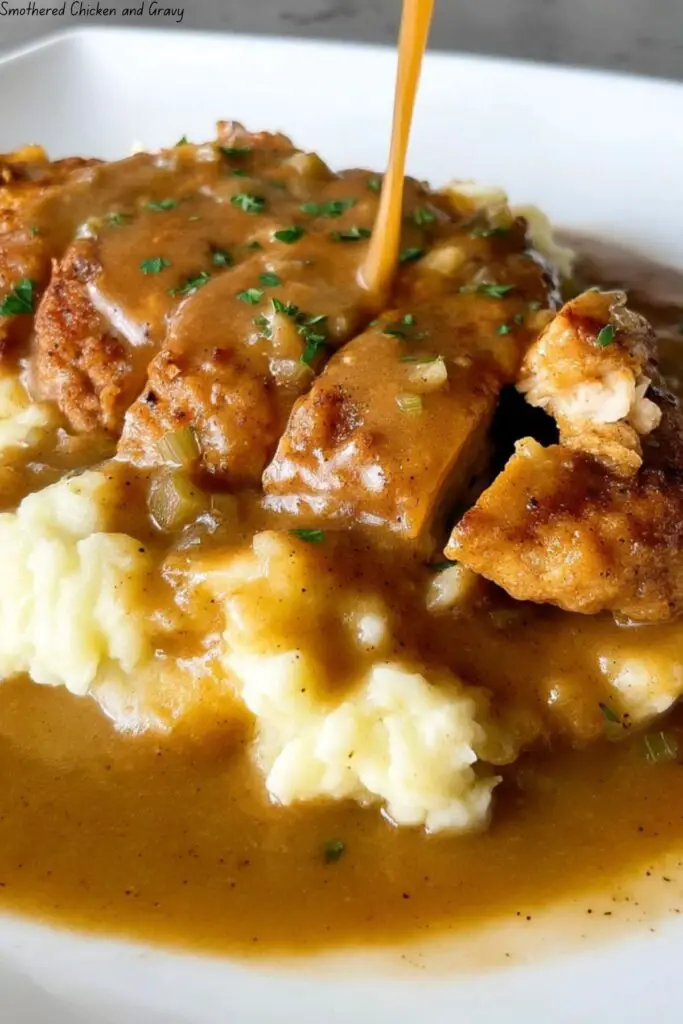 Smothered Chicken and Gravy