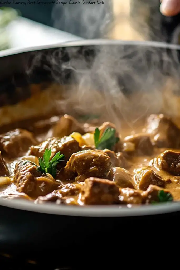 Gordon Ramsay Beef Stroganoff Recipe: Classic Comfort Dish