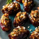 Roasted Stuffed Dates