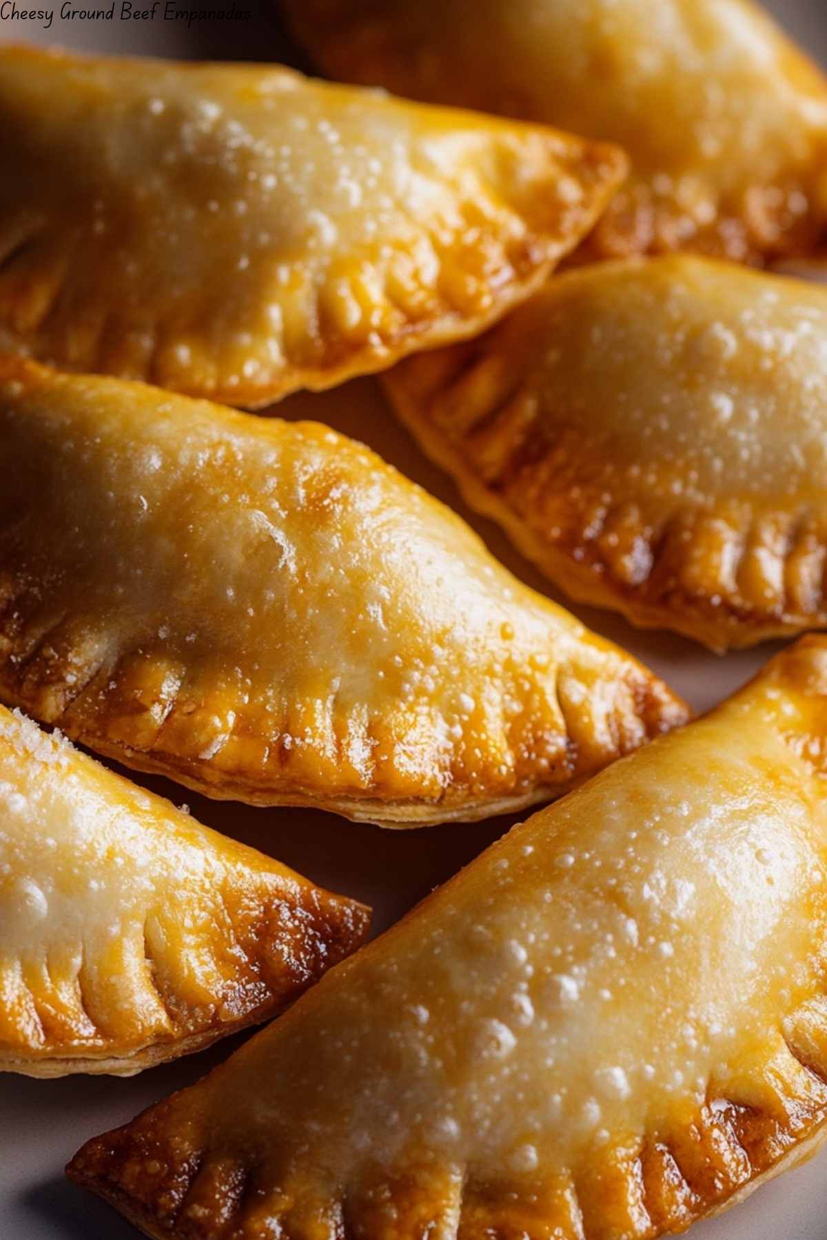 Cheesy Ground Beef Empanadas