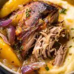 Apple Cider Braised Pork Shoulder