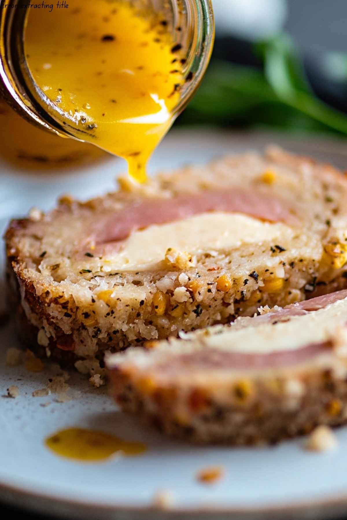 Chicken Cordon Bleu Meatloaf