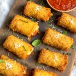 CRISPY FRIED LASAGNA ROLLS RECIPE