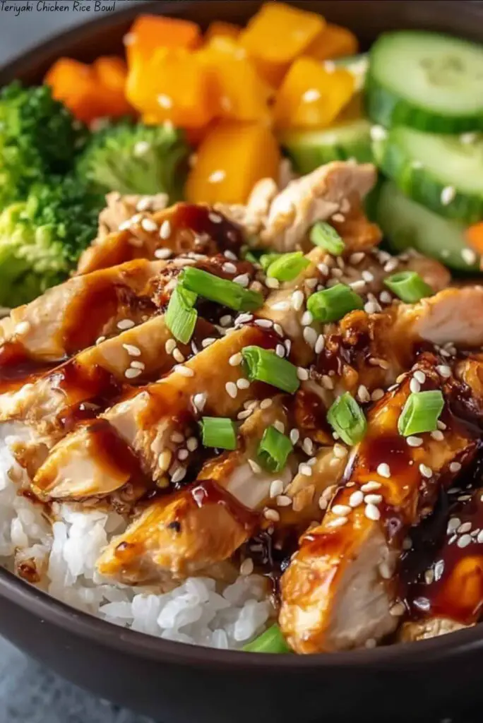 Teriyaki Chicken Rice Bowl