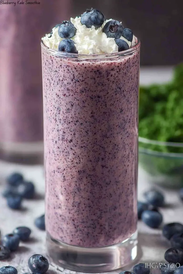 Blueberry Kale Smoothie