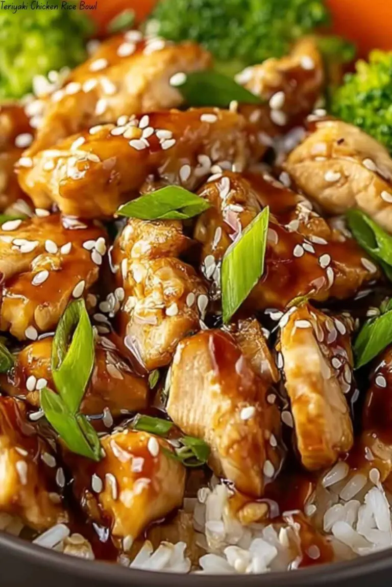 Teriyaki Chicken Rice Bowl