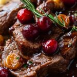 Cranberry Balsamic Roast Beef
