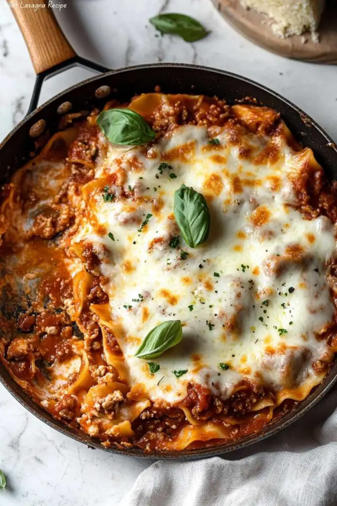 Skillet Lasagna Recipe