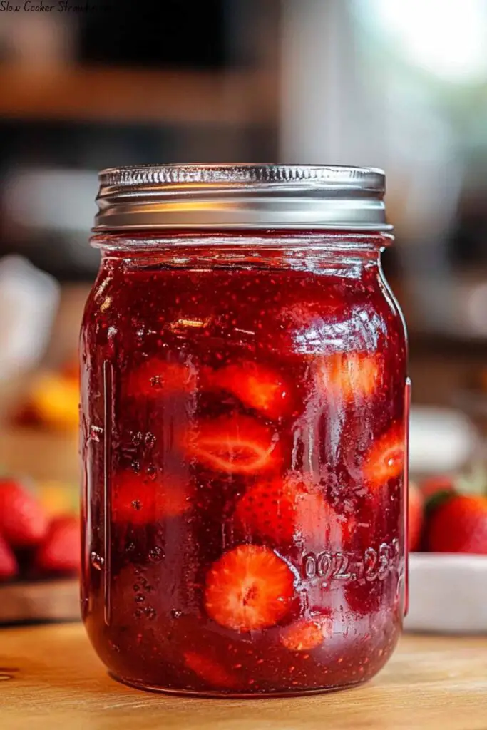 Slow Cooker Strawberries