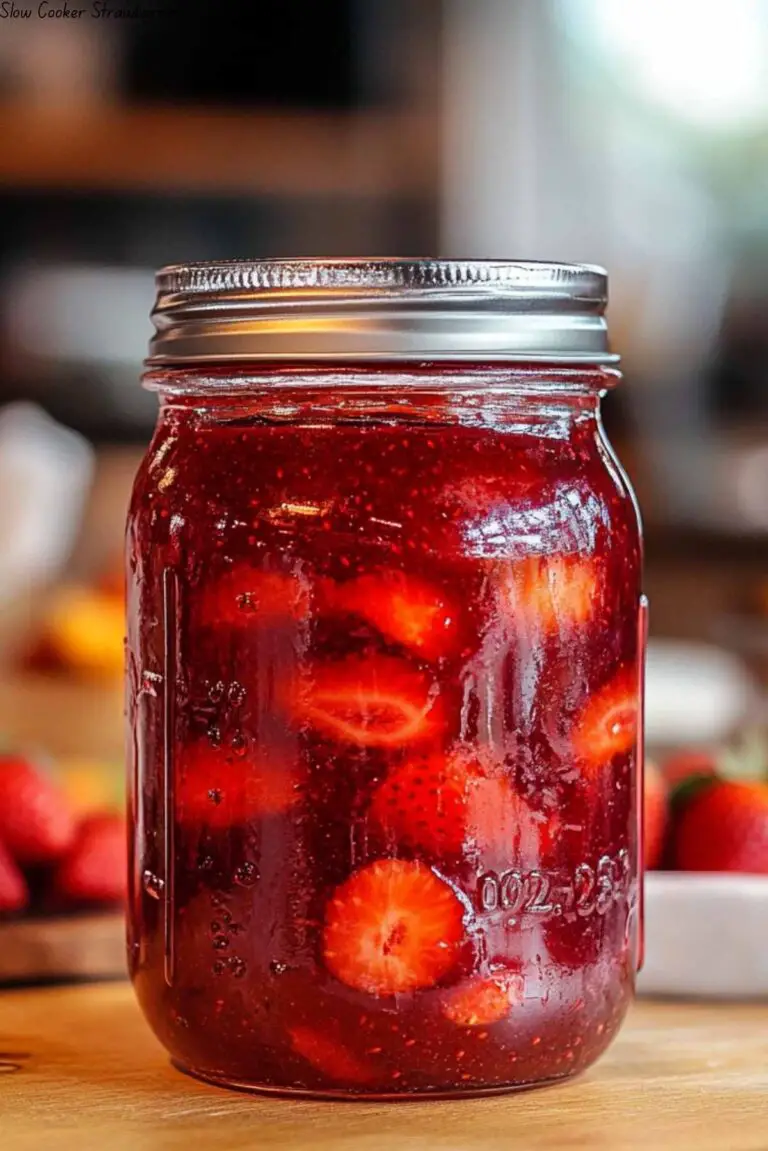 Slow Cooker Strawberries
