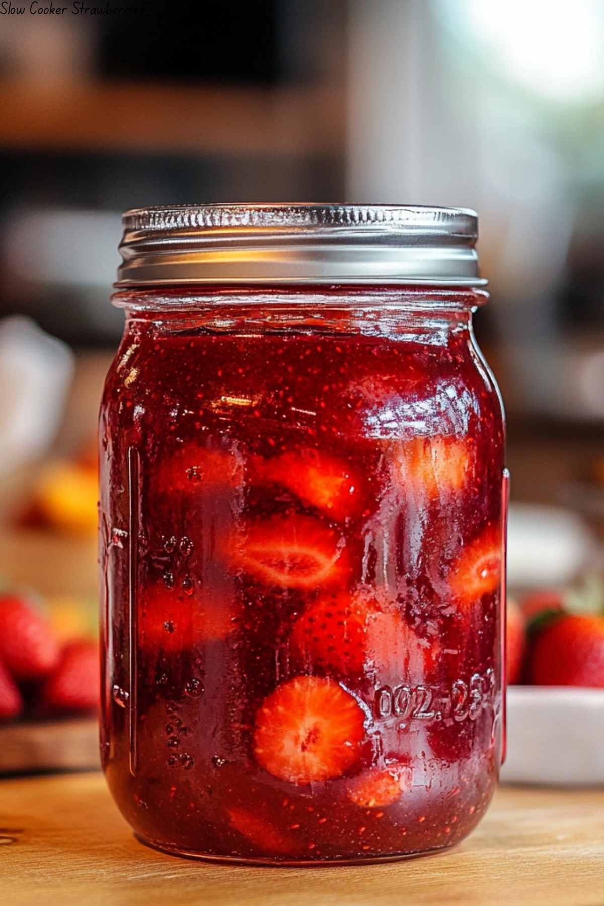 Slow Cooker Strawberries