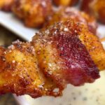 Cheesy Bacon Wrapped Chicken Bites