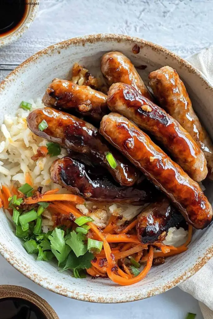 Honey Soy Sausages