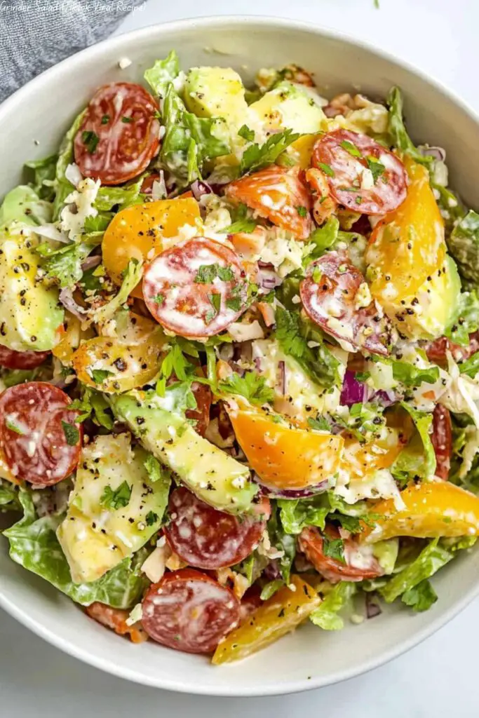 Grinder Salad (Tiktok Viral Recipe)