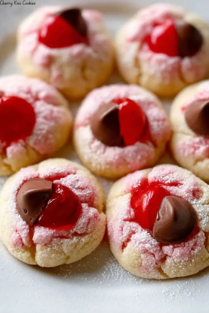 Cherry Kiss Cookies