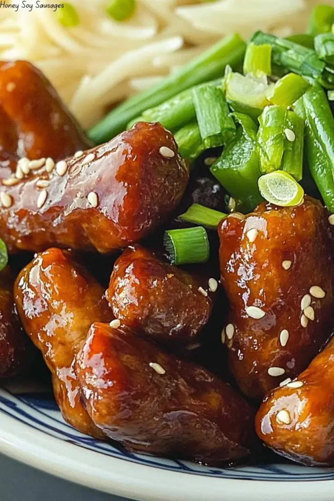 Honey Soy Sausages