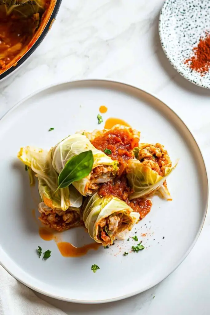 Easy Cabbage Rolls