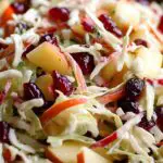 CRANBERRY APPLE COLESLAW