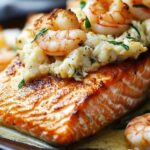 Seafood-Stuffed Salmon with Crab & Shrimp