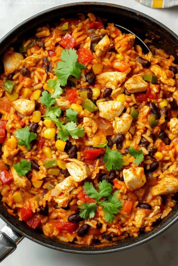 One Pot Mexican Chicken and Rice