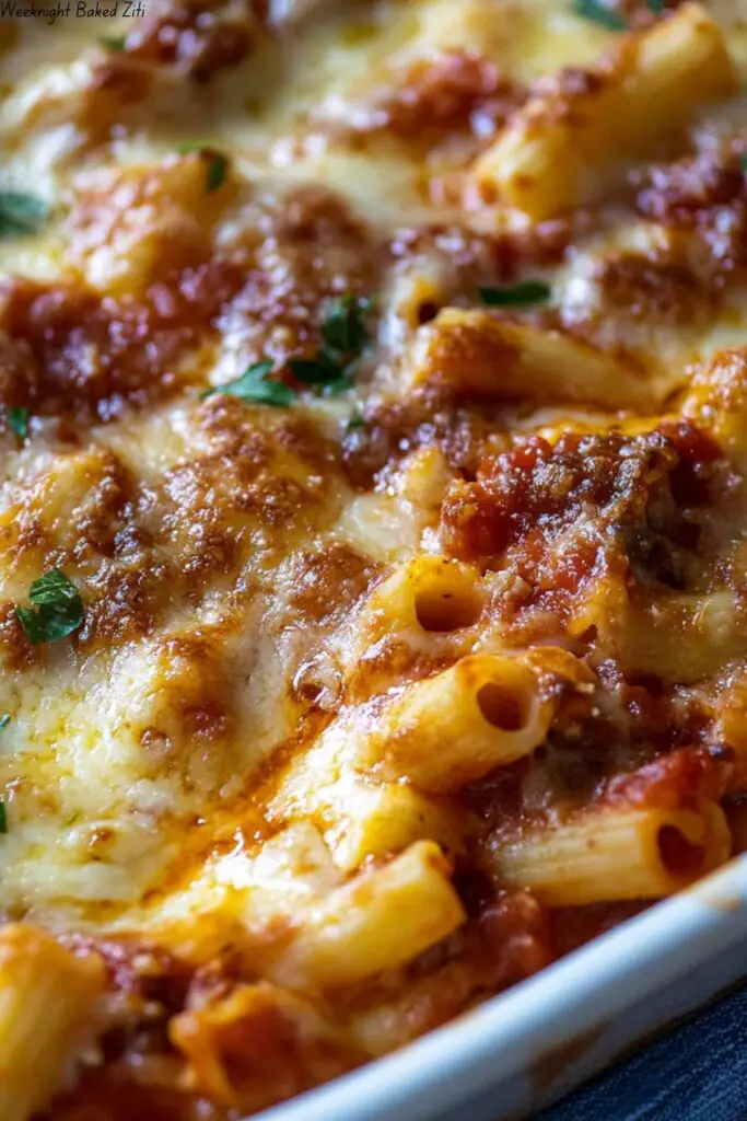Weeknight Baked Ziti