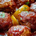 Slow Cooker Honey Garlic Meatballs