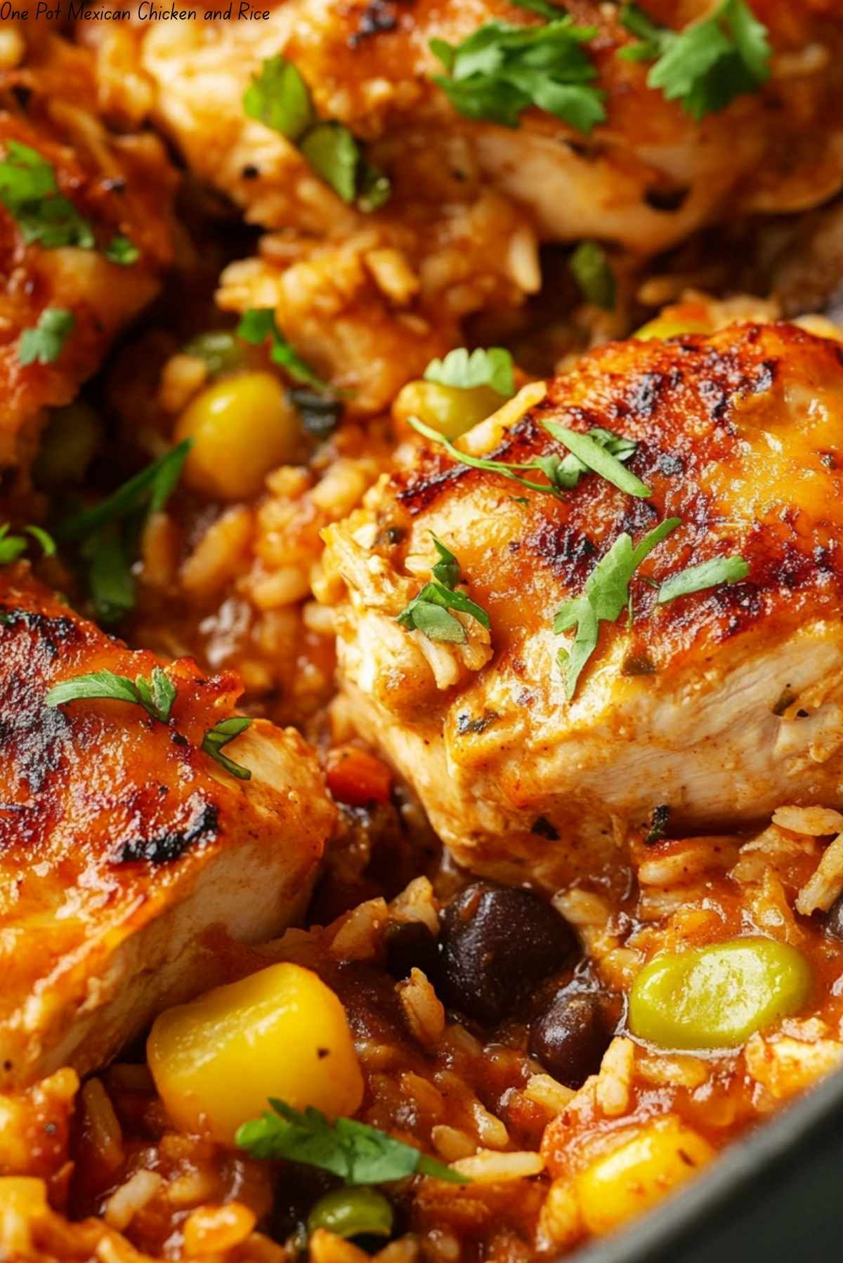 One Pot Mexican Chicken and Rice