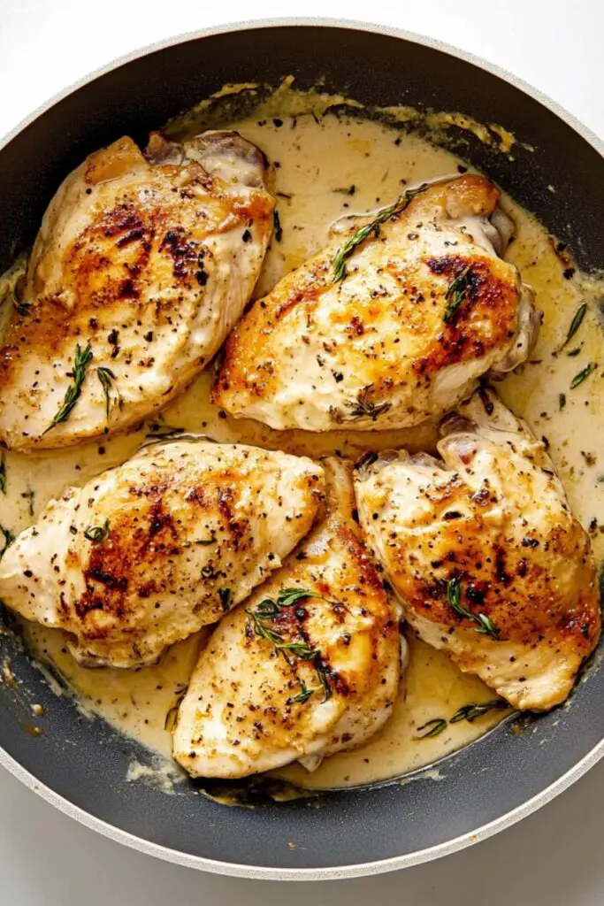 Creamy Parmesan Lemon Chicken