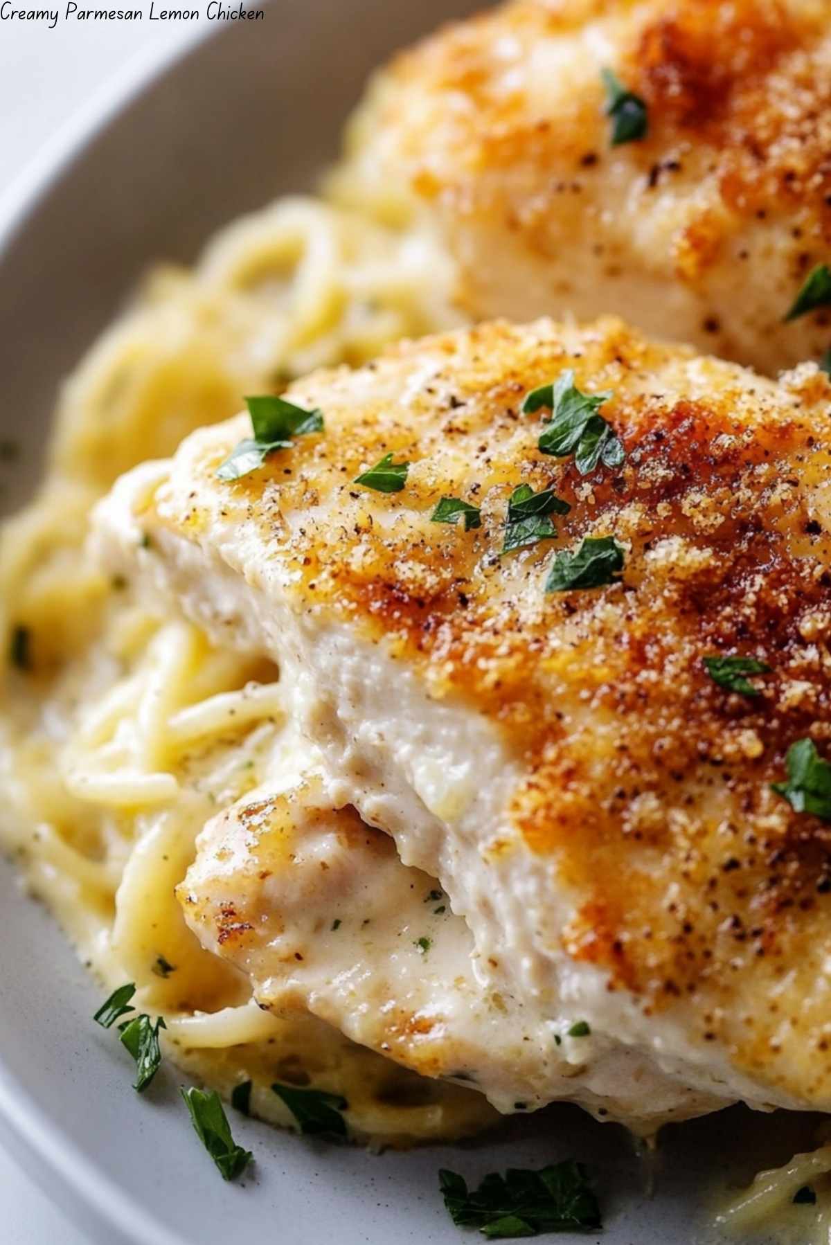 Creamy Parmesan Lemon Chicken