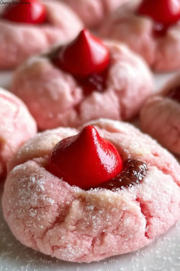 Cherry Kiss Cookies