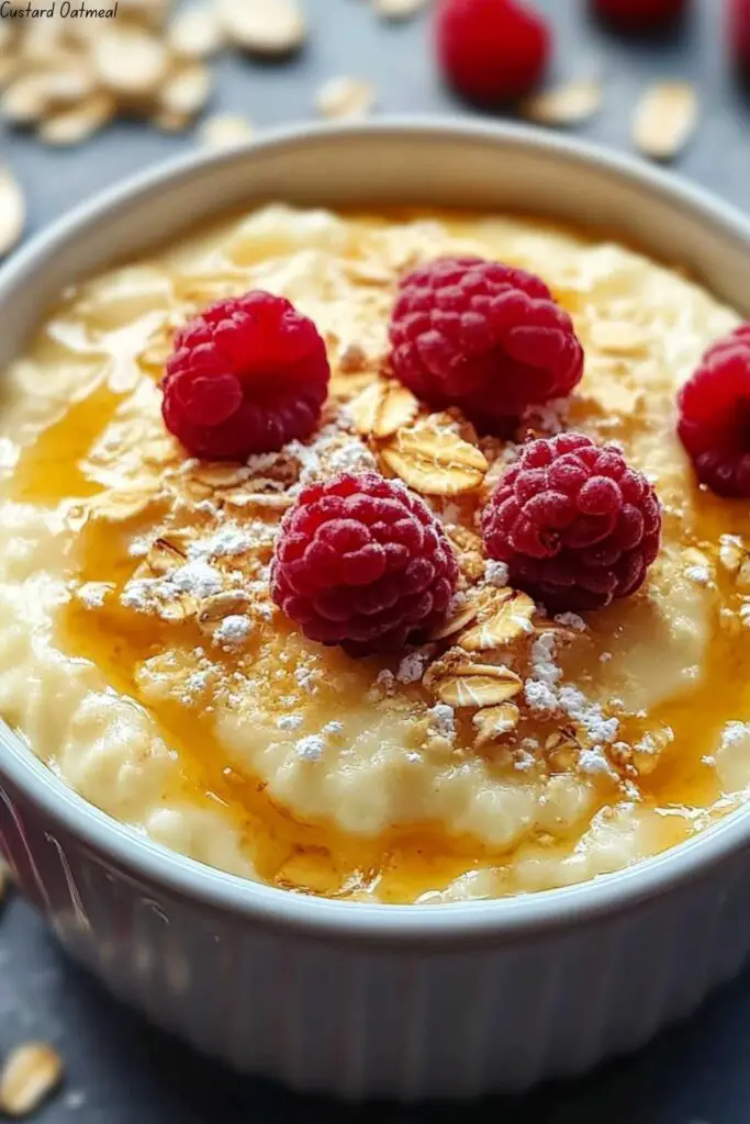 Custard Oatmeal