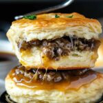 French Dip Biscuit Bake