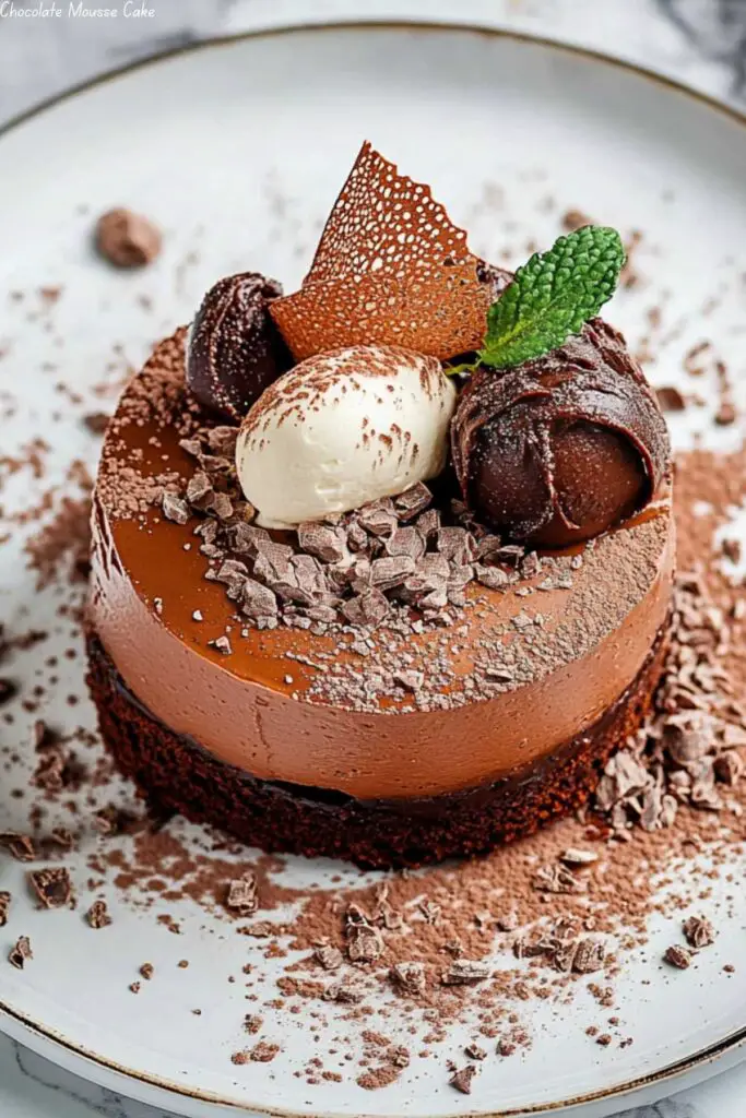 Chocolate Mousse Cake