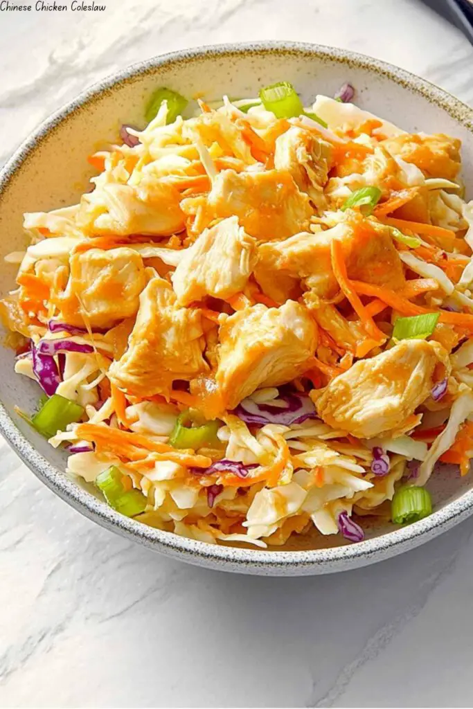 Chinese Chicken Coleslaw