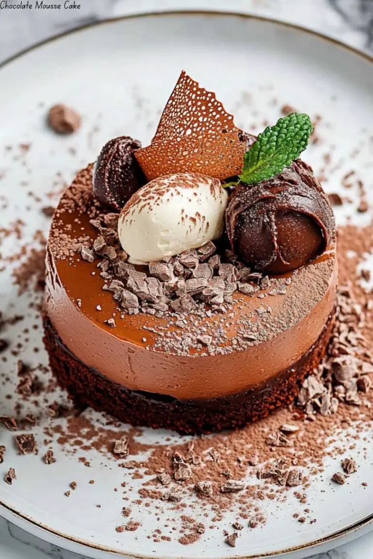 Chocolate Mousse Cake