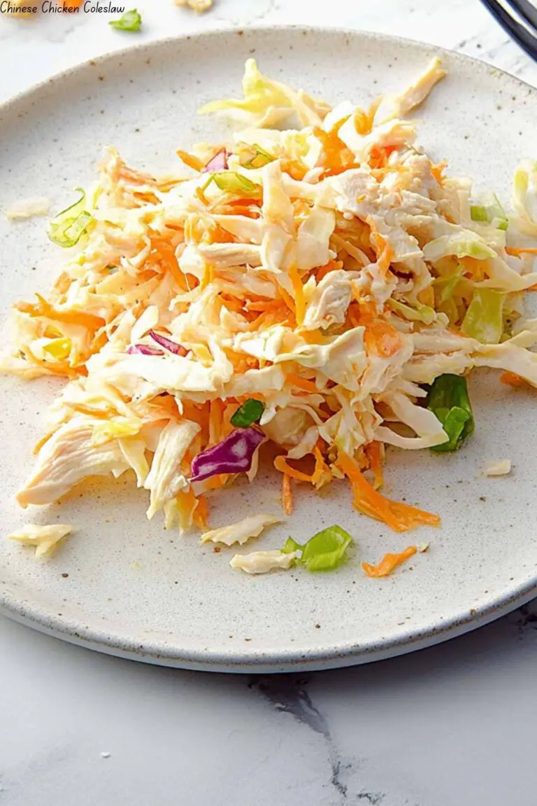 Chinese Chicken Coleslaw