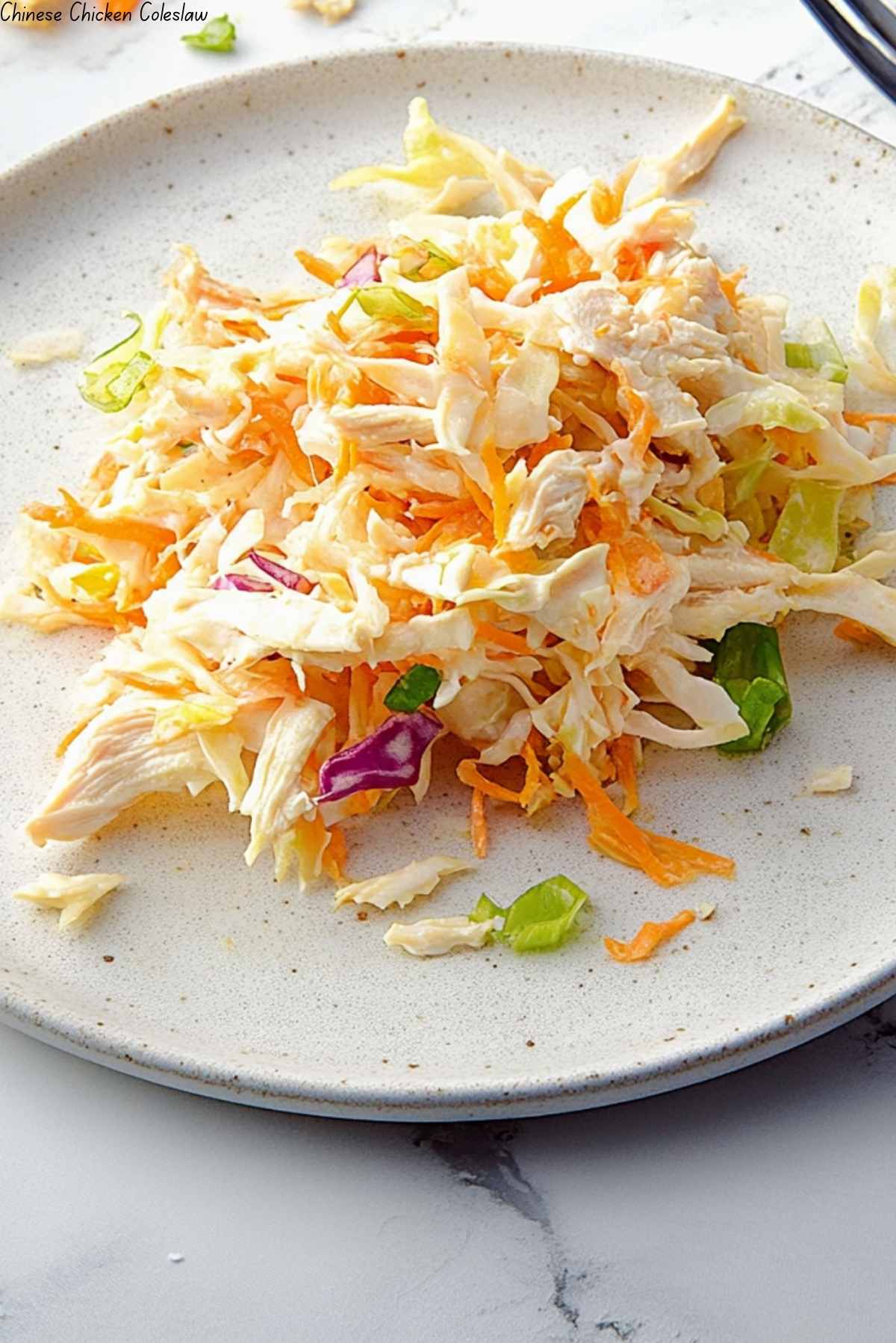 Chinese Chicken Coleslaw