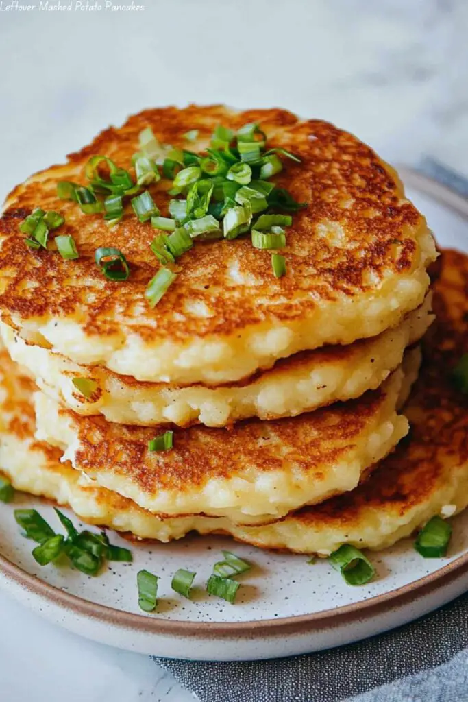 Leftover Mashed Potato Pancakes
