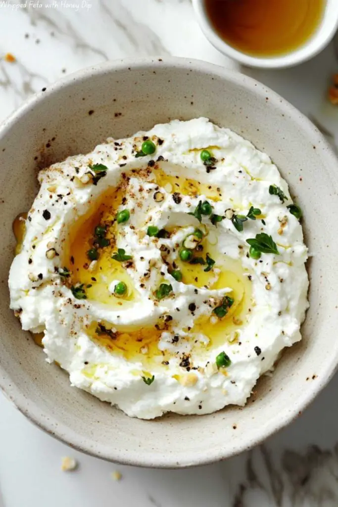 Whipped Feta with Honey Dip