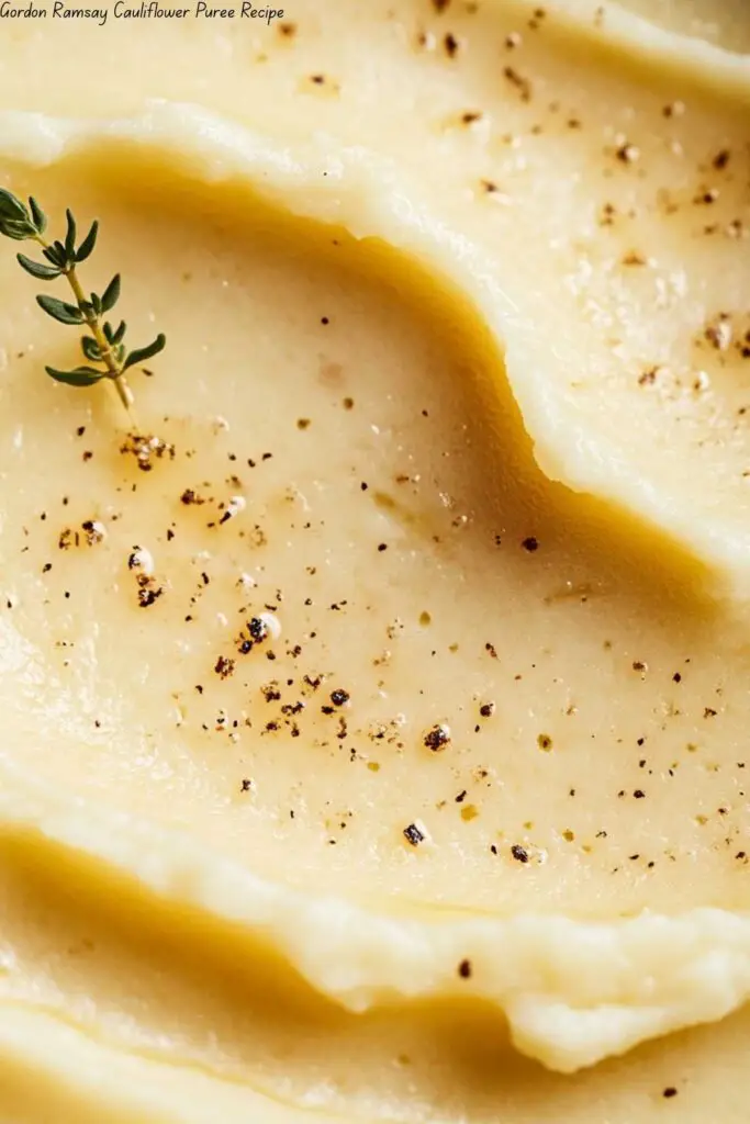 Gordon Ramsay Cauliflower Puree Recipe