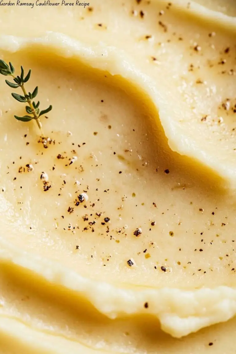 Gordon Ramsay Cauliflower Puree Recipe