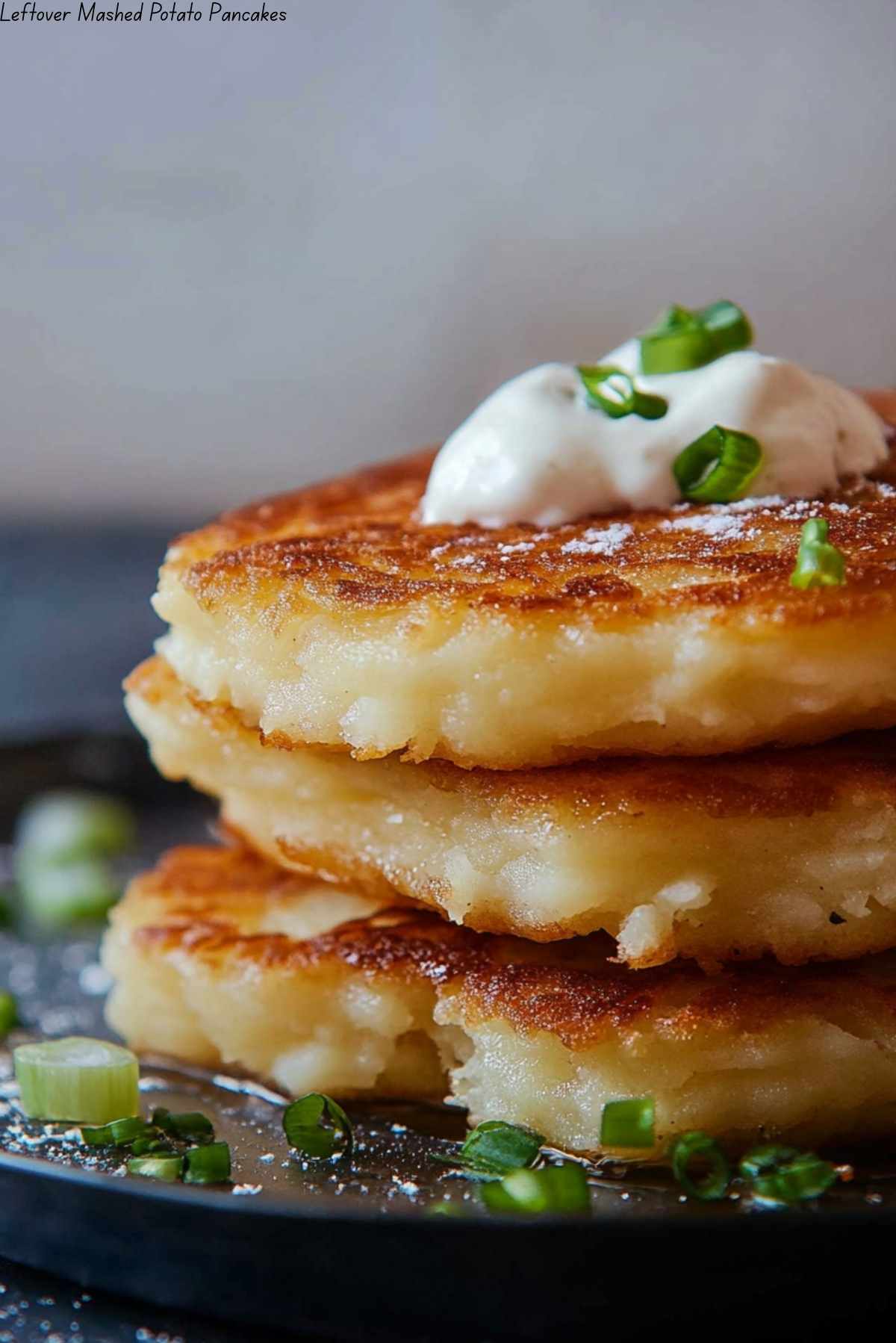 Leftover Mashed Potato Pancakes